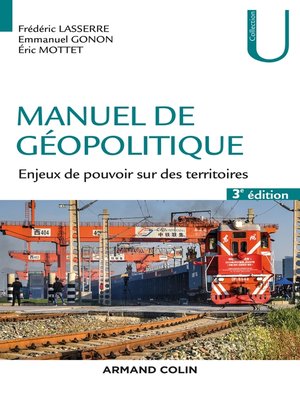 cover image of Manuel de géopolitique--3e éd.
